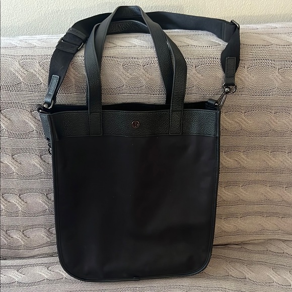 lululemon athletica Handbags - Lululemon Athletica Black Crossbody Bag Minimalist Design